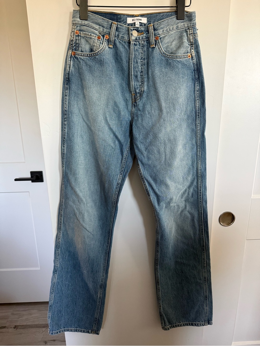 NWT Re/Done 90s High Rise Loose Jean Size 24